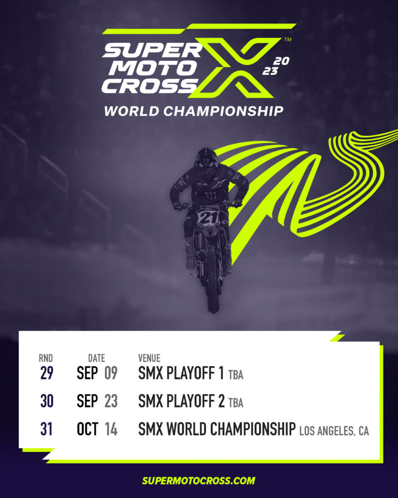 SuperMotocross World Championship Points and Payout Breakdown